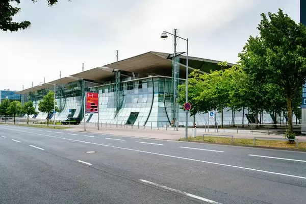 Modern office building at Hannover Expo Geläde