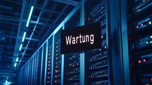 Moderne IT-Infrastruktur im Serverraum