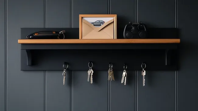 Moderne Schlüsselablage für Zuhause und Büro