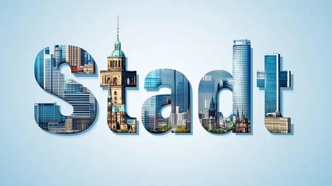 Moderne Stadtarchitektur mit Historischen Elementen