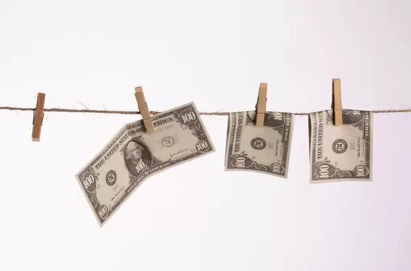 Money loundering concept