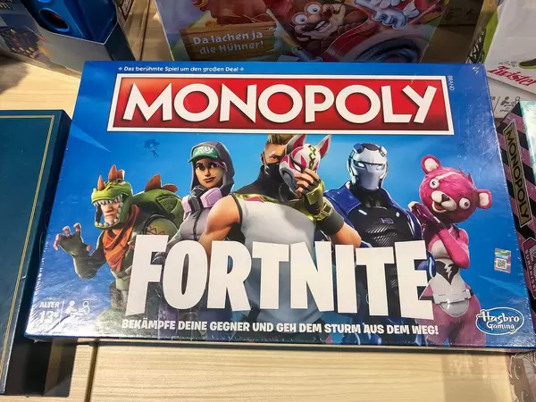 Monopoly Brettspiel in der Fortnite Sonderedition