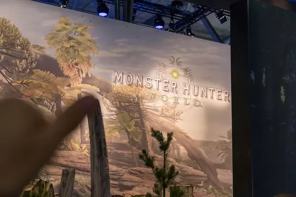 Monster Hunter World Plakat - Gamescom 2017, Köln