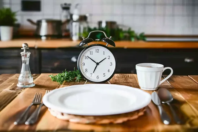 Morgenroutine in der Küche