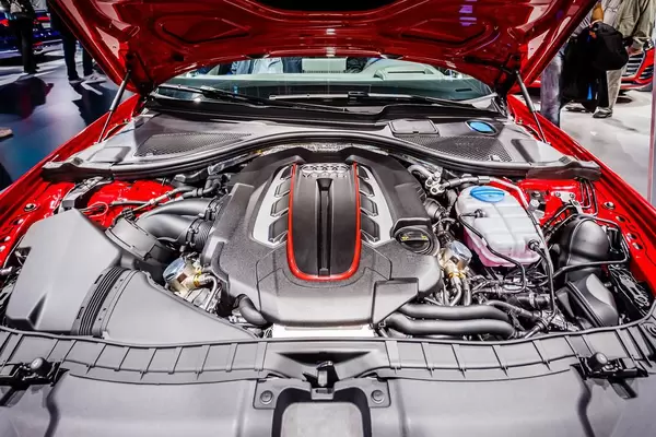 Motor Präsentation des Audi Modells S6 bei der IAA 2017 in Frankfurt am Main