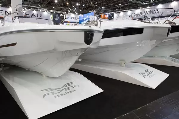 Motorboote von Flyer, boot Düsseldorf 2017