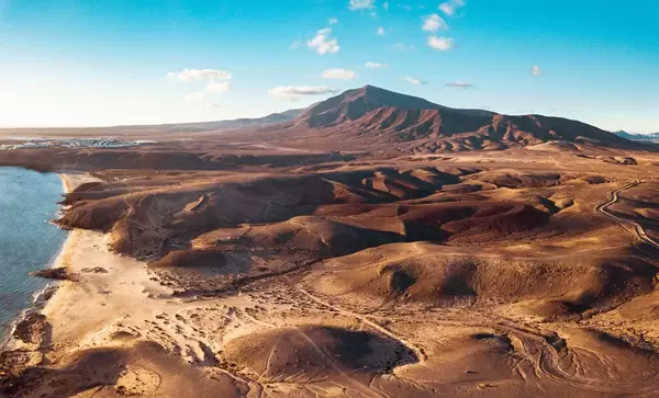 Mountain range at Costa de Papagayo