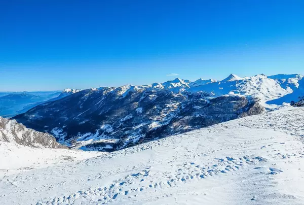 Mountains in snow  Flip 2019