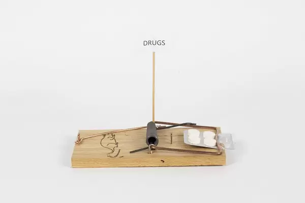 Mousetrap and pills