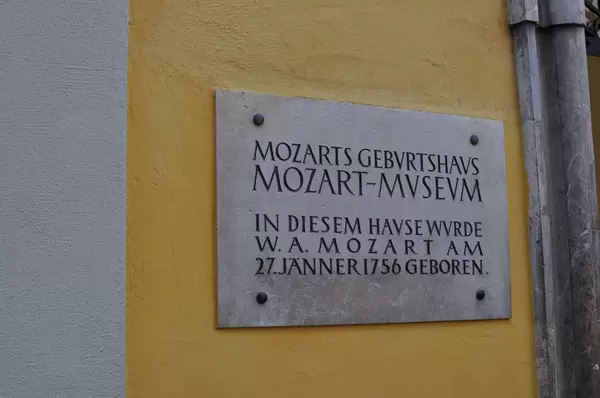Mozarts Geburtshaus in Salzburg