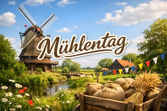 Mühlentag am 9. Juni