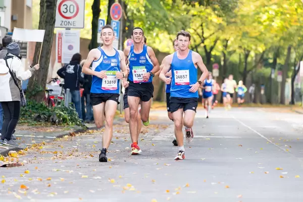 Müller Jonas, Benouaret Bachir, Metcalfe Alan - Köln Marathon 2017