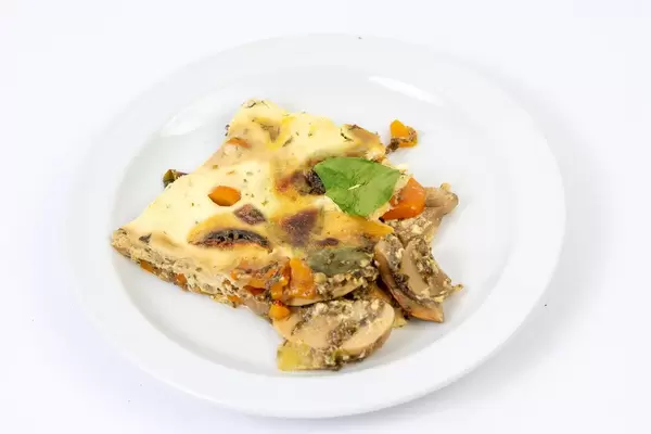 Mushrooms pie with Eggs and Vegetables (Flip 2019)