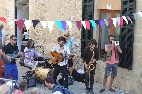 Musikgruppe in Pollenca