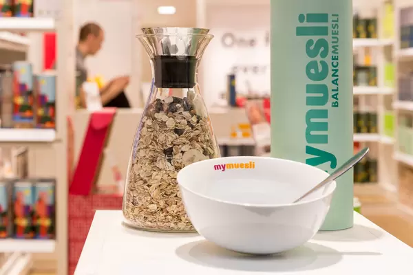 mymuesli Popup Store in Stockholm