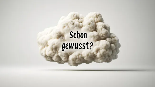 Nachdenkliche Gedankenwolke für Wissensaustausch