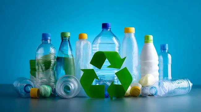 Nachhaltige Kunststoffrecycling-Konzeption