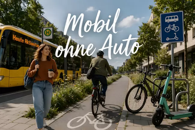 Nachhaltige Mobilität zum Mobil-ohne-Auto-Tag am 22. September