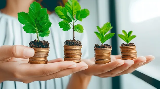 Nachhaltiges Investieren in grüne Zukunft