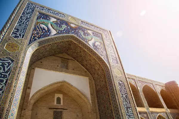 Nadir Divan-begi Madrasah, Bukhara, Uzbekistan (Flip 2019)