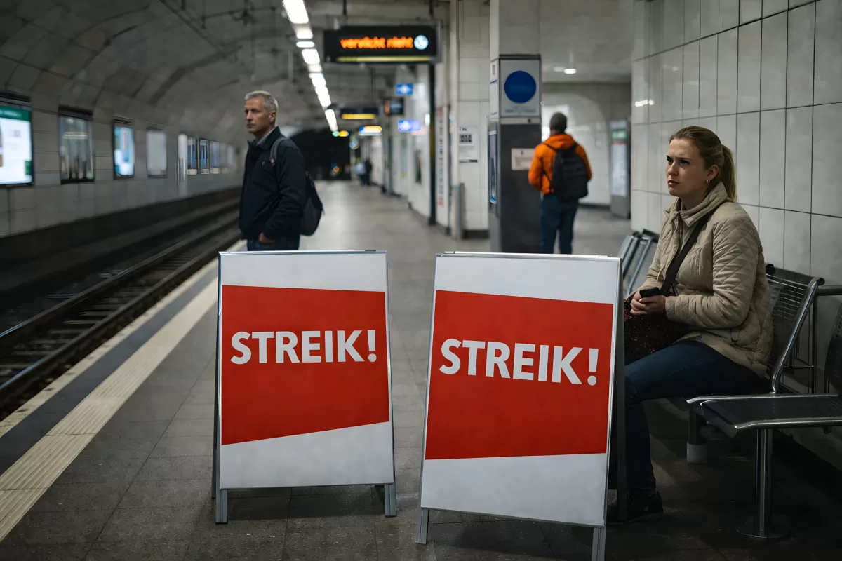 Nächster Streik legt Bayerns Nahverkehr lahm