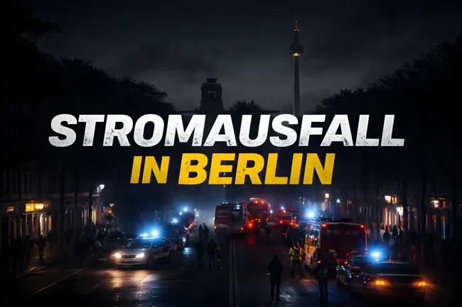 Nächtlicher Stromausfall in Berlin