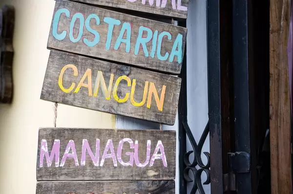 Names of touristic places