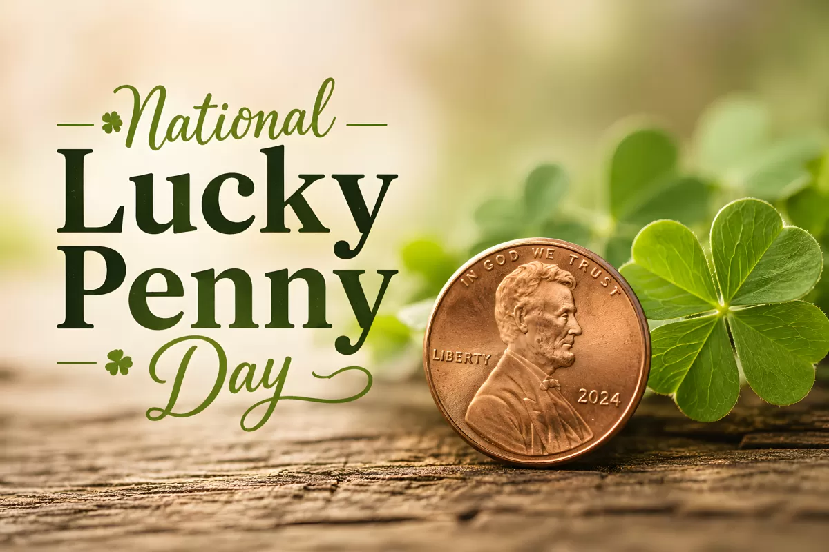National Lucky Penny Day am 23. Mai 2026
