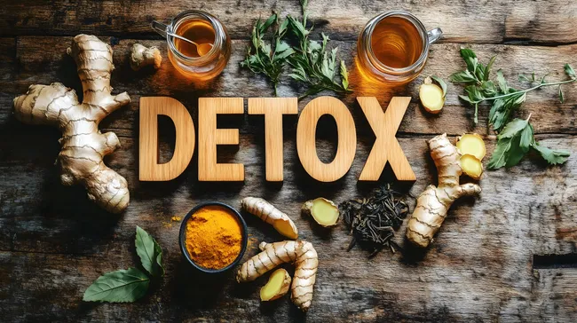 Natürliche Entgiftung mit Ingwer, Kurkuma und Kräutern