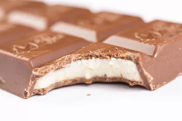 Nelly Chocolate Bar on the white background (Flip 2019)