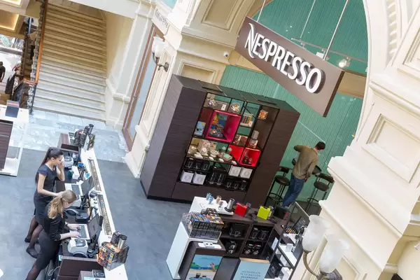 Nespresso-Shop in Moskau