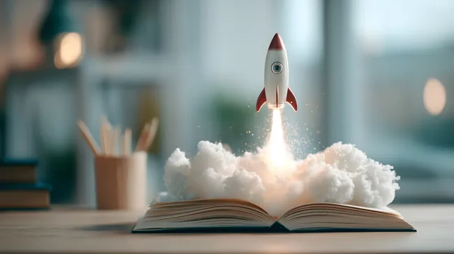 Neue Ideen und Innovationen starten wie eine Rakete