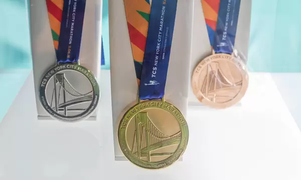 New York Marathon medals