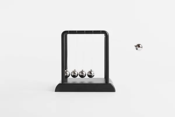 Newton cradle steel balance ball