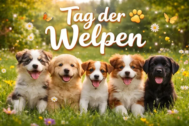 Tag der Welpen am 23. März