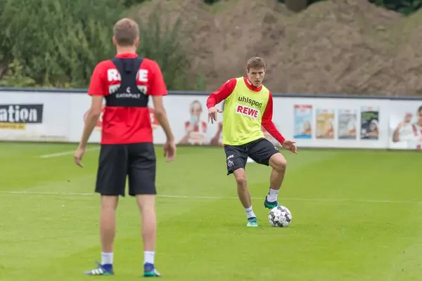 Niklas Hauptmann beim Training am 25.06.2018