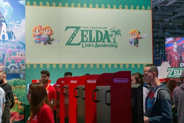 Nintendo Switch Area auf der Gamescom: Vorstellung des Action-Adenture-Spieleremakes The Legend of Zelda - Link's Awakening