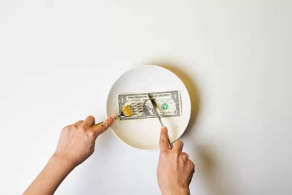 No money problems, poor people with small salary and pension