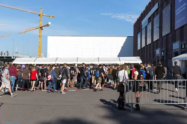 North entrance Koelnmesse - Gamescom 2017, Cologne