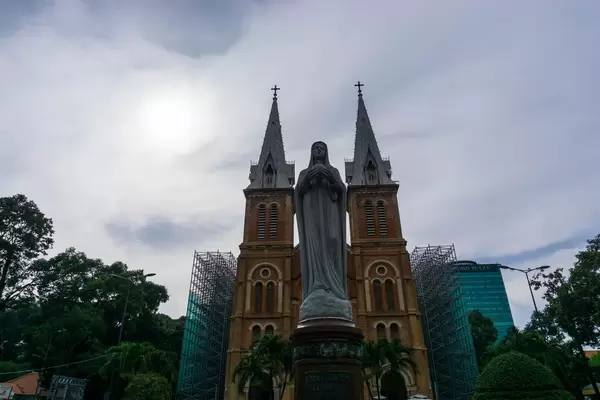 Notre Dame Kathedrale in Saigon
