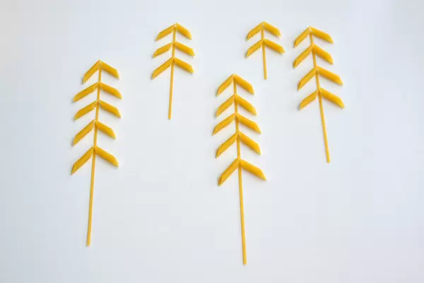 Nudel "Weihnachtsbäume"