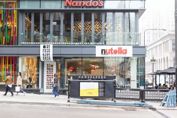 Nutella Ferrero store in Chicago
