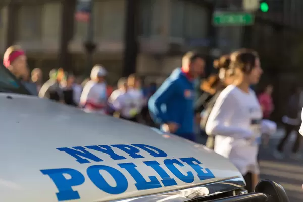 NYPD at Dash to the Finish Line 5K 2016