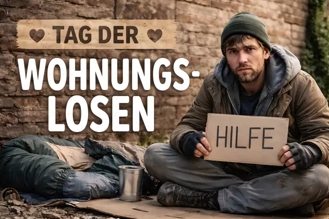 Welttag der Obdachlosen am 10. Oktober