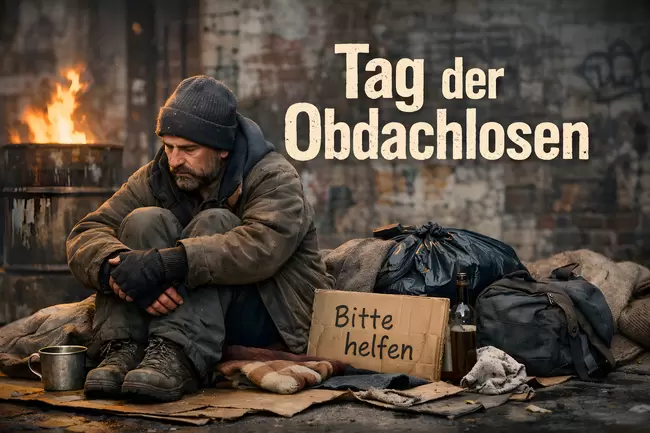 Welt-Obdachlosentag am 10. Oktober