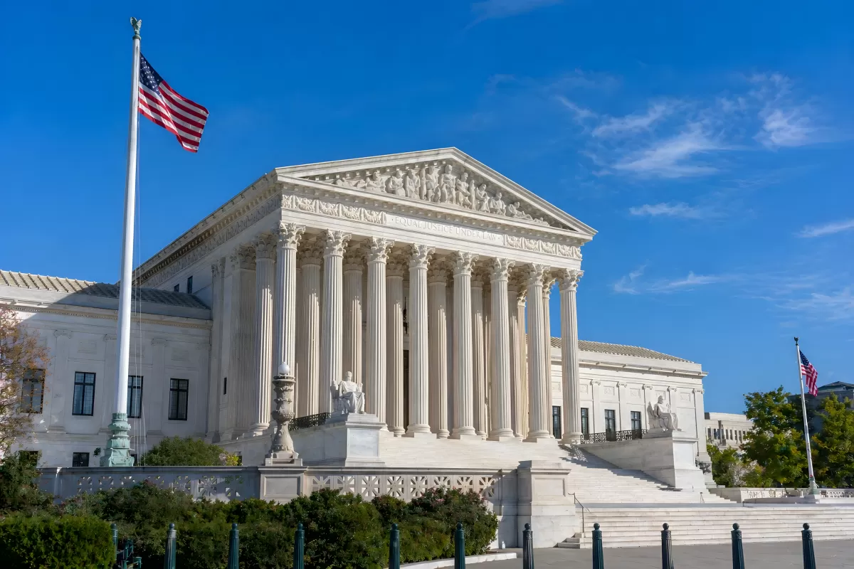 Oberster Gerichtshof der USA in Washington D.C.