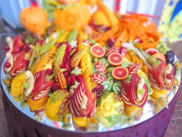 Obstteller / Fruit Art