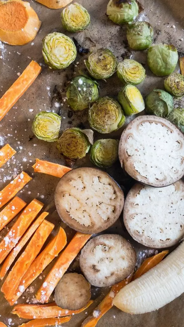 Ofengemüse mit Banane