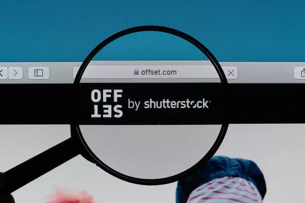OFFSET logo under magnifying glass