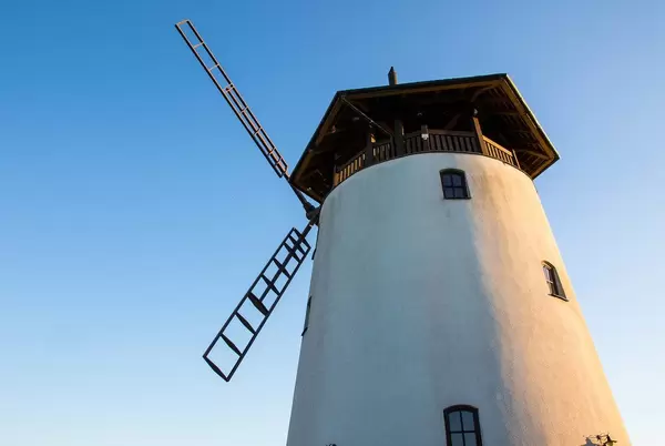 Old windmill in South Moravia, Czech Republic